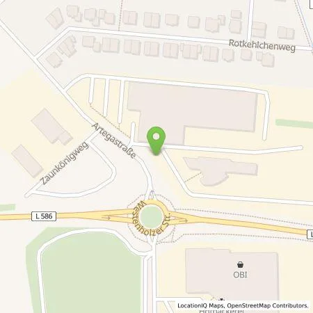 Standortübersicht der Tankstelle Voltabox AG in 33129 Delbrück