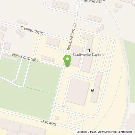 Standortübersicht der Tankstelle Intrasol GmbH in 99734 Nordhausen