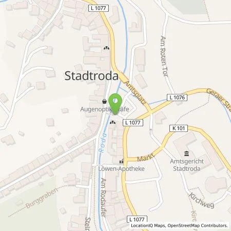 Standortübersicht der Tankstelle Stadtwerke Stadtroda GmbHsupport in 07646 Stadtroda