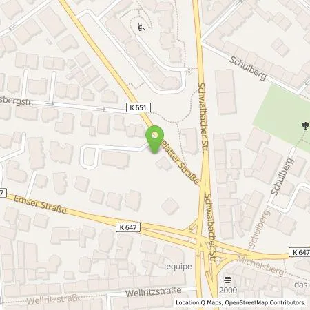 Standortübersicht der Tankstelle Hotel Oranien Gaststätten u Hotelbetriebsges. mbH in 65193 Wiesbaden