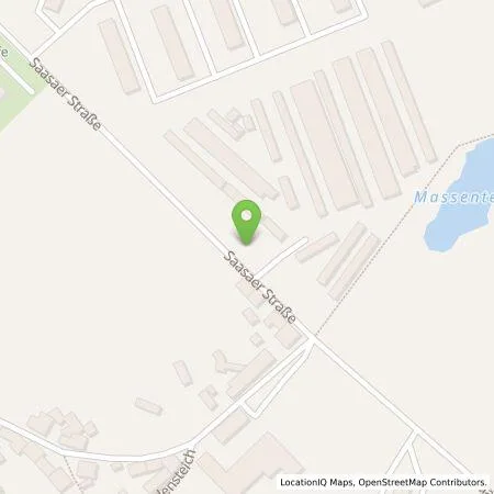 Standortübersicht der Tankstelle Stadtwerke Eisenberg Energie GmbH in 07607 Eisenberg