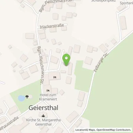 Standortübersicht der Tankstelle Hotel zum Kramerwirt in 94244 Geiersthal