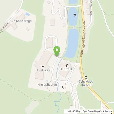 Standortübersicht der Tankstelle illwerke vkw AG in 88175 Scheidegg