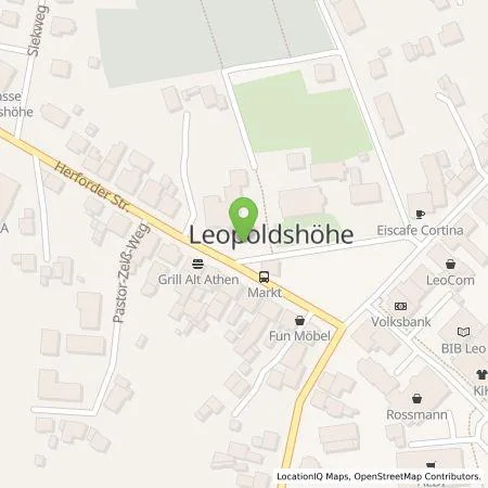 Standortübersicht der Tankstelle Stadtwerkenergie Ostwestfalen-Lippe GmbH in 33818 Leopoldshöhe