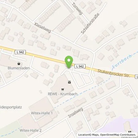 Standortübersicht der Tankstelle Stadtwerkenergie Ostwestfalen-Lippe GmbH in 32832 Augustdorf