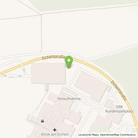 Standortübersicht der Tankstelle ALB FILS KLINIKEN GmbH in 73035 Göppingen