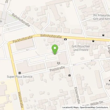 Standortübersicht der Tankstelle Sparkasse Elbe-Elster in 04910 Elsterwerda