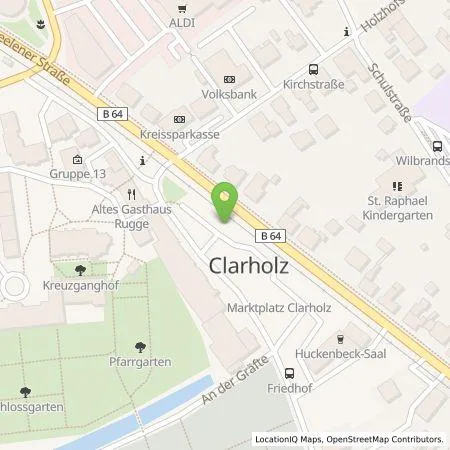 Standortübersicht der Tankstelle Gemeinde Herzebrock-Clarholz in 33442 Herzebrock-Clarholz