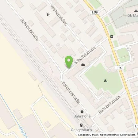 Standortübersicht der Tankstelle Stadtwerke Gengenbach in 77723 Gengenbach