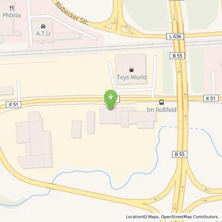 Standortübersicht der Tankstelle Autohaus Walter Ritzel GmbH & Co. KG in 59557 Lippstadt