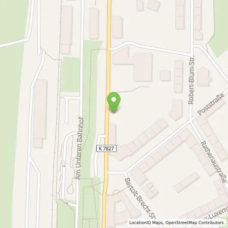 Standortübersicht der Tankstelle Autohaus Kühnert GmbH & Co. KG in 08209 Auerbach