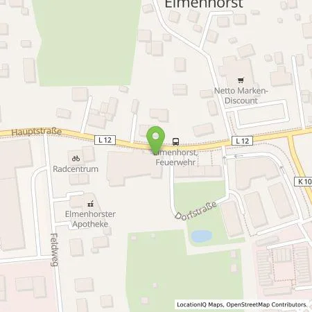 Standortübersicht der Tankstelle Autohaus Lars Rosenkranz e. K. in 18107 Elmenhorst (Lichtenhagen)