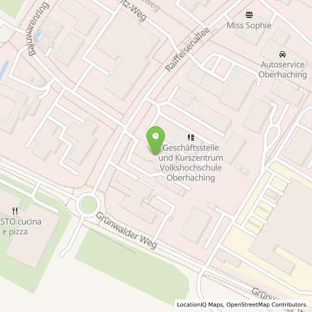 Standortübersicht der Tankstelle Autohaus Hengge GmbH in 82041 Oberhaching