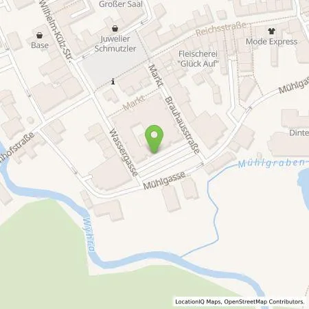 Standortübersicht der Tankstelle Städtische Werke Borna GmbH in 04552 Borna