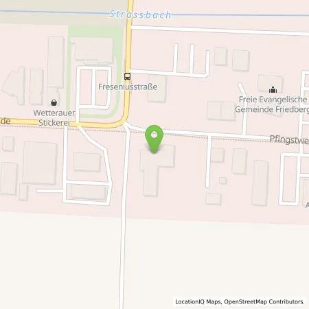 Standortübersicht der Tankstelle Autohaus Bilia GmbH & Co. KG in 61169 Friedberg/Hessen