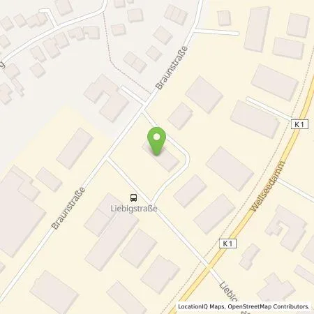 Standortübersicht der Tankstelle Vater Holding GmbH in 24145 Kiel