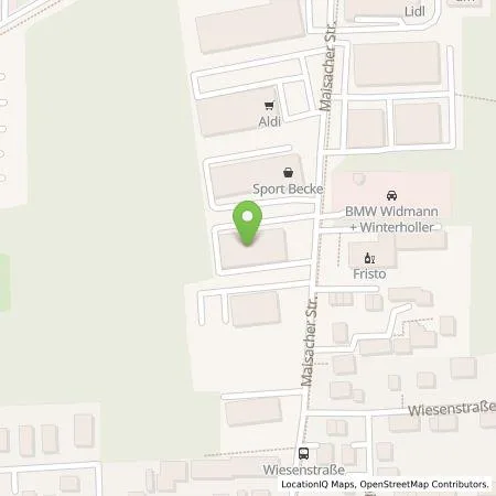 Standortübersicht der Tankstelle Widmann & Winterholler GmbH in 82256 Fürstenfeldbruck