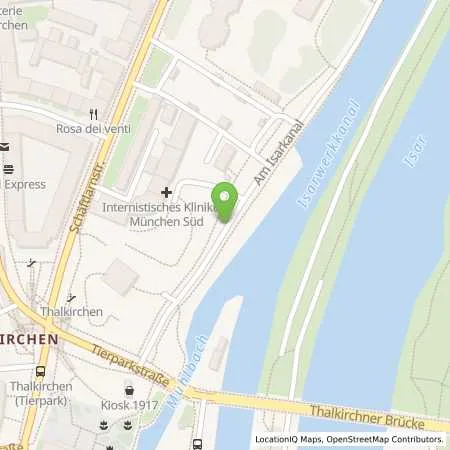 Standortübersicht der Tankstelle SWM Versorgungs GmbH in 81379 München