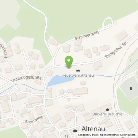 Standortübersicht der Tankstelle Energie Südbayern GmbH in 82442 Saulgrub