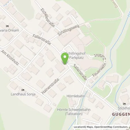 Standortübersicht der Tankstelle Energie Südbayern GmbH in 82433 Bad Kohlgrub