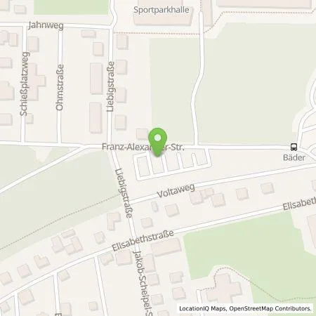 Standortübersicht der Tankstelle Energie Südbayern GmbH in 84491 Burghausen