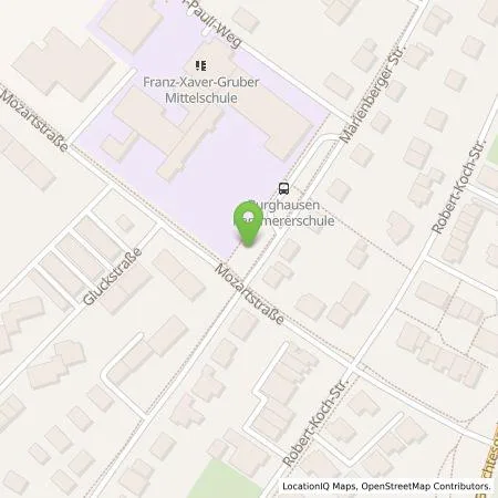 Standortübersicht der Tankstelle Energie Südbayern GmbH in 84489 Burghausen