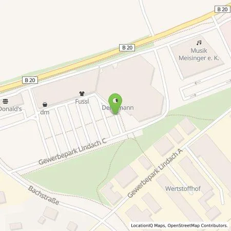 Standortübersicht der Tankstelle Energie Südbayern GmbH in 84489 Burghausen