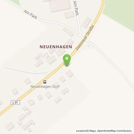 Standortübersicht der Tankstelle Windpark Kalkhorst Gmbh & Co KG in 23942 Neuenhagen