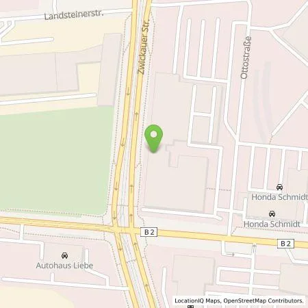 Standortübersicht der Tankstelle BMW AG in 04103 Leipzig