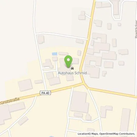 Standortübersicht der Tankstelle SCHMID Service GmbH in 94051 Hauzenberg