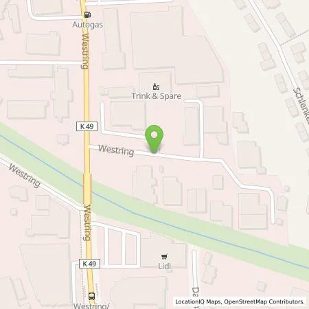 Standortübersicht der Tankstelle Procar Automobile GmbH in 44579 Castrop-Rauxel