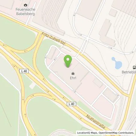 Standortübersicht der Tankstelle Andreas Ehrl Potsdam GmbH & Co. KG in 14482 Potsdam