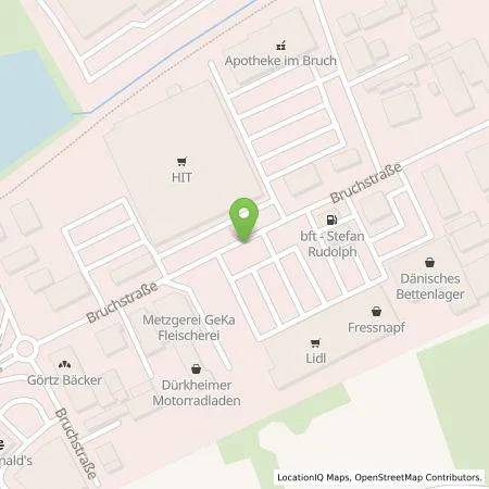 Standortübersicht der Tankstelle PfalzLader GmbH in 67098 Bad Dürkheim