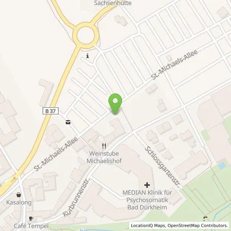 Standortübersicht der Tankstelle PfalzLader GmbH in 67098 Bad Dürkheim