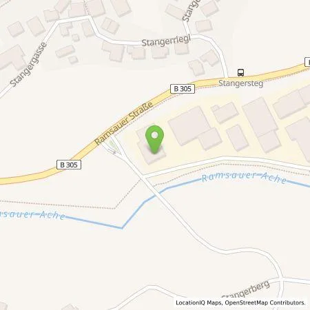 Standortübersicht der Tankstelle Autohaus Moderegger GmbH in 83483 Bischofswiesen