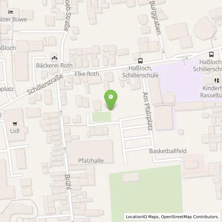 Standortübersicht der Tankstelle Ladestationen Südwest GmbH & Co. KG in 67454 Haßloch
