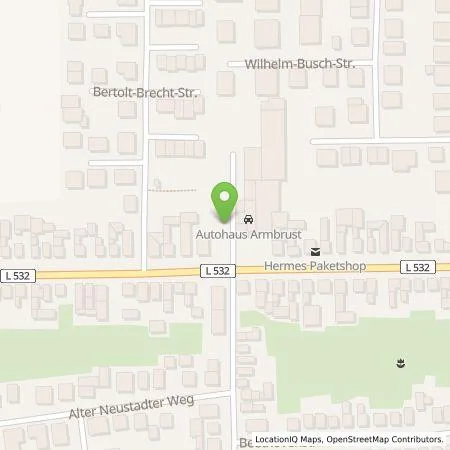 Standortübersicht der Tankstelle Ladestationen Südwest GmbH & Co. KG in 67454 Haßloch