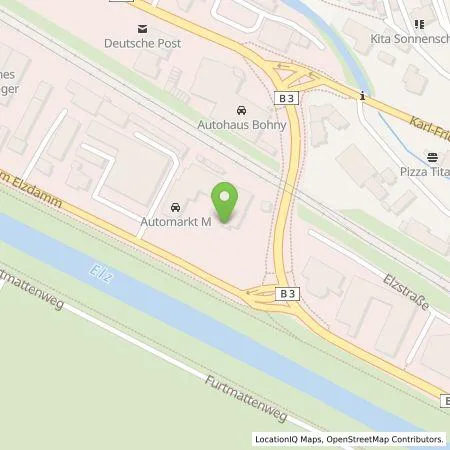 Standortübersicht der Tankstelle BMW Autohaus Märtin GmbH in 79312 Emmendingen