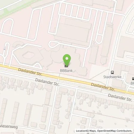 Standortübersicht der Tankstelle Badische Energie-Servicegesellschaft mbH in 76185 Karlsruhe