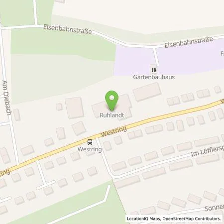 Standortübersicht der Tankstelle Autohaus Fulda Krah & Enders GmbH in 37269 Eschwege