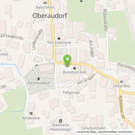 Standortübersicht der Tankstelle Energie Südbayern GmbH in 83080 Oberaudorf