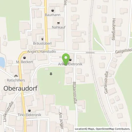 Standortübersicht der Tankstelle Energie Südbayern GmbH in 83080 Oberaudorf