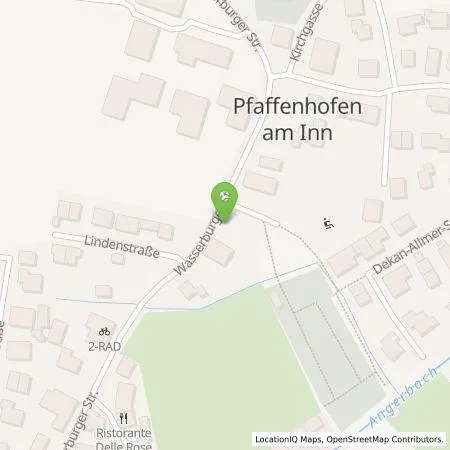 Standortübersicht der Tankstelle Energie Südbayern GmbH in 83135 Schechen