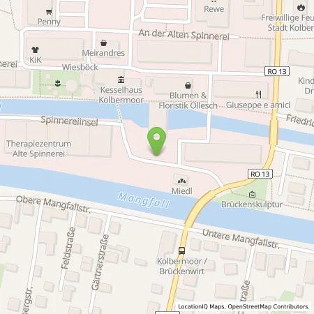 Standortübersicht der Tankstelle Energie Südbayern GmbH in 83059 Kolbermoor