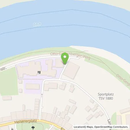 Standortübersicht der Tankstelle Energie Südbayern GmbH in 83512 Wasserburg am Inn