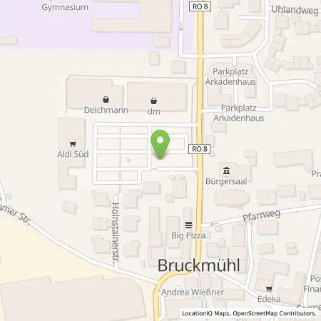 Standortübersicht der Tankstelle Energie Südbayern GmbH in 83059 Bruckmühl