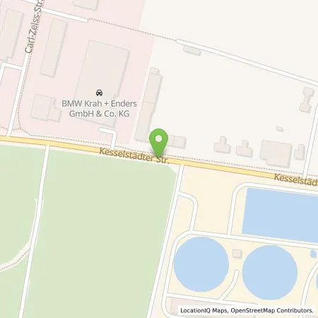 Standortübersicht der Tankstelle Krah+Enders GmbH & Co. KG in 63477 Maintal