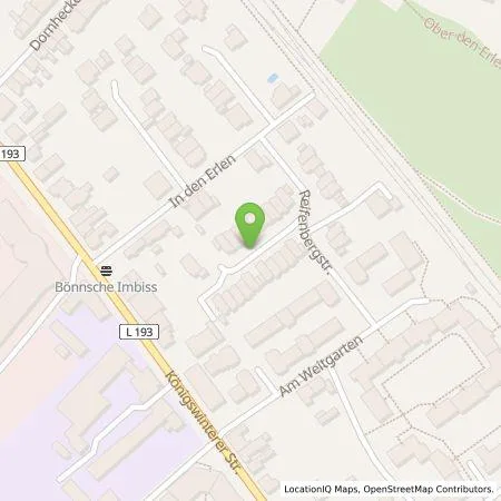 Standortübersicht der Tankstelle Thomas Grimm in 53227 Bonn