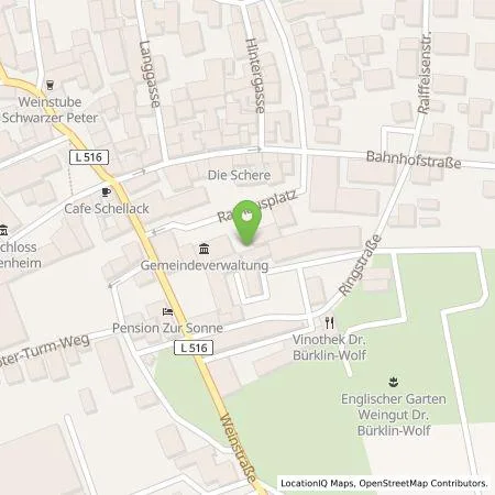 Standortübersicht der Tankstelle PfalzLader GmbH in 67157 Wachenheim