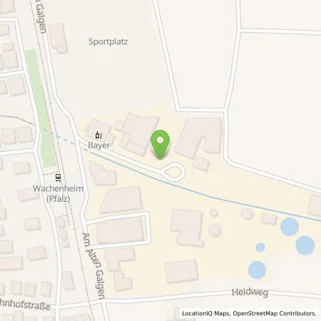 Standortübersicht der Tankstelle PfalzLader GmbH in 67157 Wachenheim an der Weinstraße